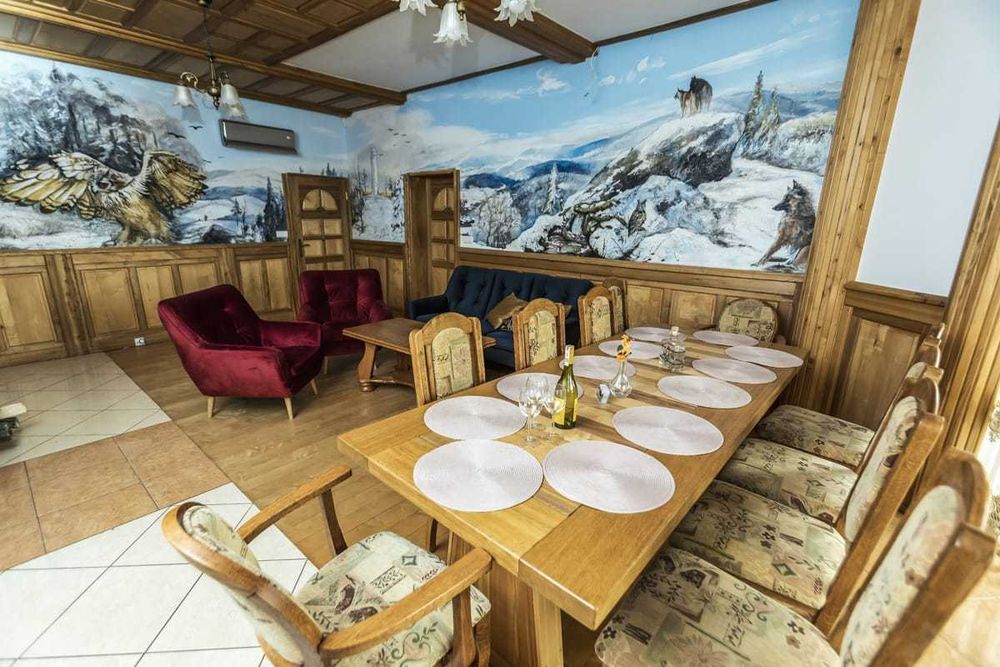 Dom w górach wyłączność Święta Sudety Góry Sowie  widok noclegi