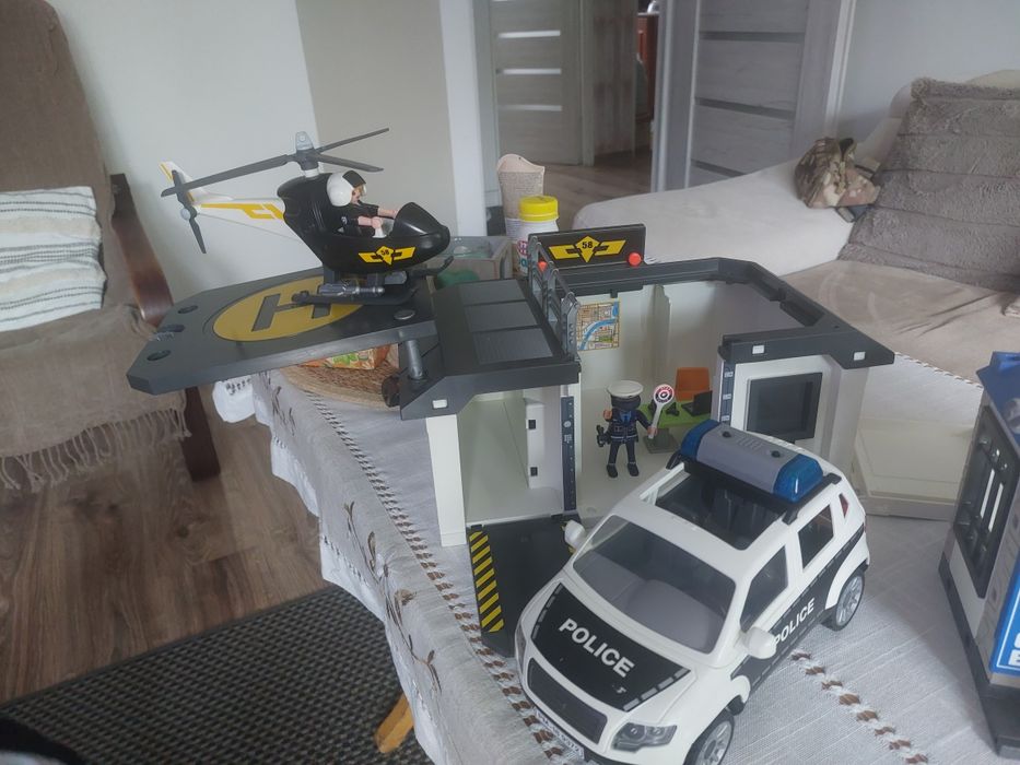 Zestaw playmobil komisariat policji