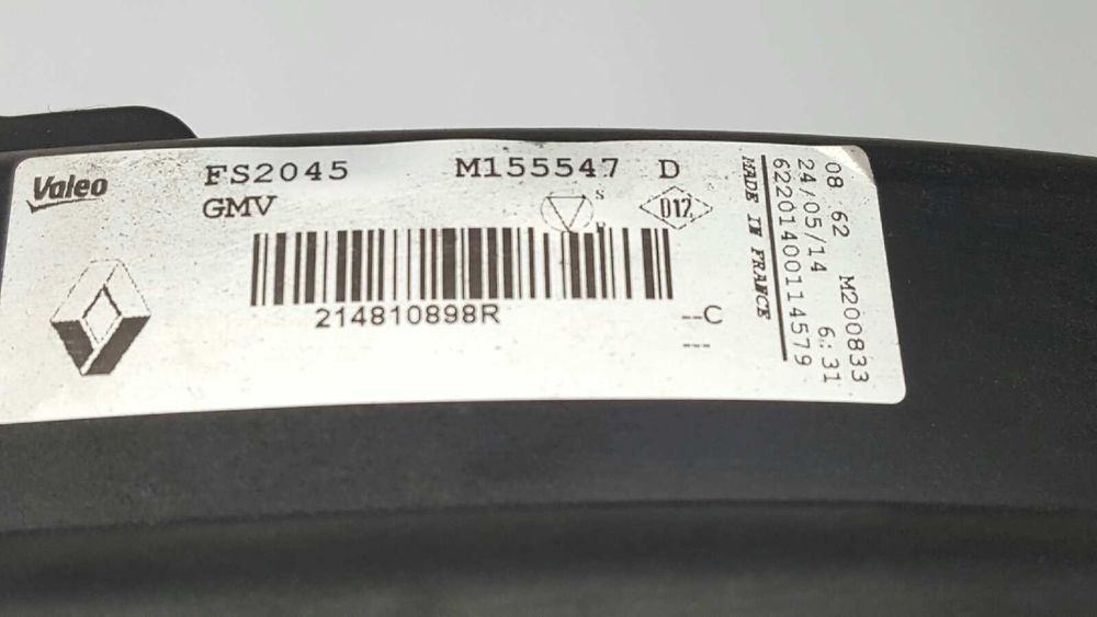 ELETROVENTILADOR RENAULT SCENIC III BUSINESS