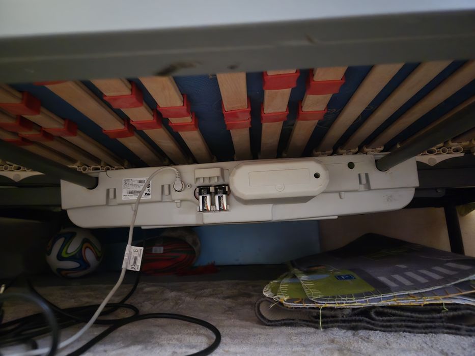 Estrado com colchão