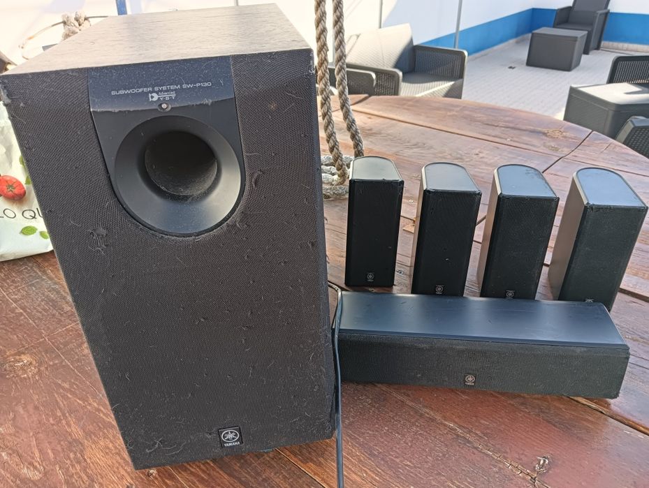 Colunas Yamaha 5.1 Home Cinema