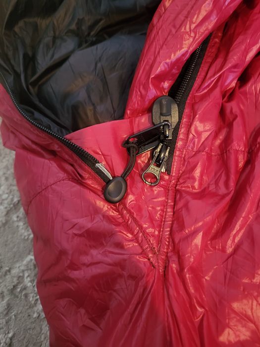 Пуховий зимовий спальний мішок Widesea 800g