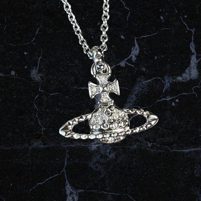 Підвіска Vivienne Westwood кольє ланчюжок кулон прикраса металік