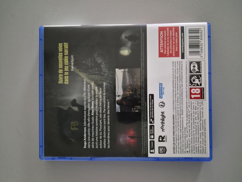 Alan Wake  2 Deluxe Edition PL PlayStation 5  PS5