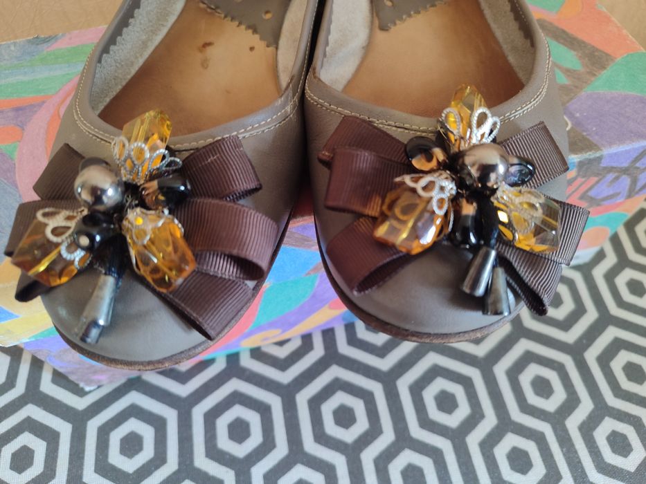 Балетки жіночі шкіряні  39 р