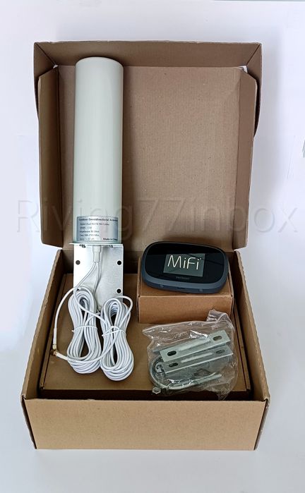 Комплект 4G Интернета для Авто,Дома,Дачи/MiFi8800L+Усиливающая Антенна