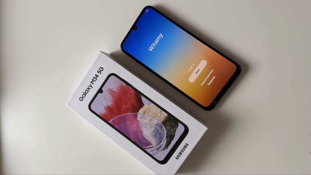 Samsung Galaxy M34 5G 128GB/6GB - jak nowy