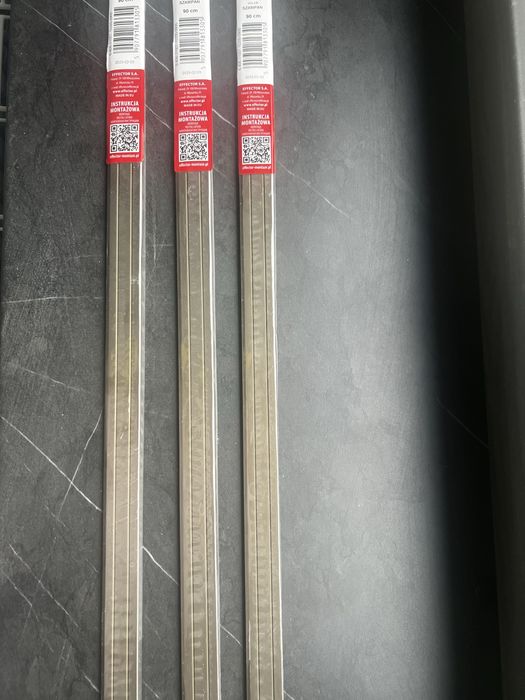 Listwa progowa Effector aluminium 25x10 90cm