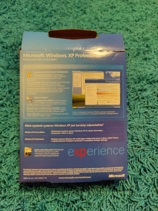 Windows XP SP 2 BOX PL