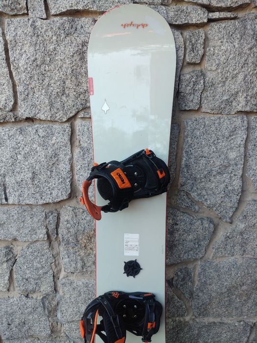 Deska snowboardowa Rod Air 161 cm z wiązaniami Nitro