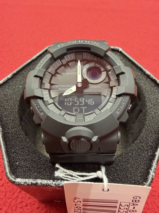 Zegarek Casio G-Shock GBA-800 1AER czarny bluetooth