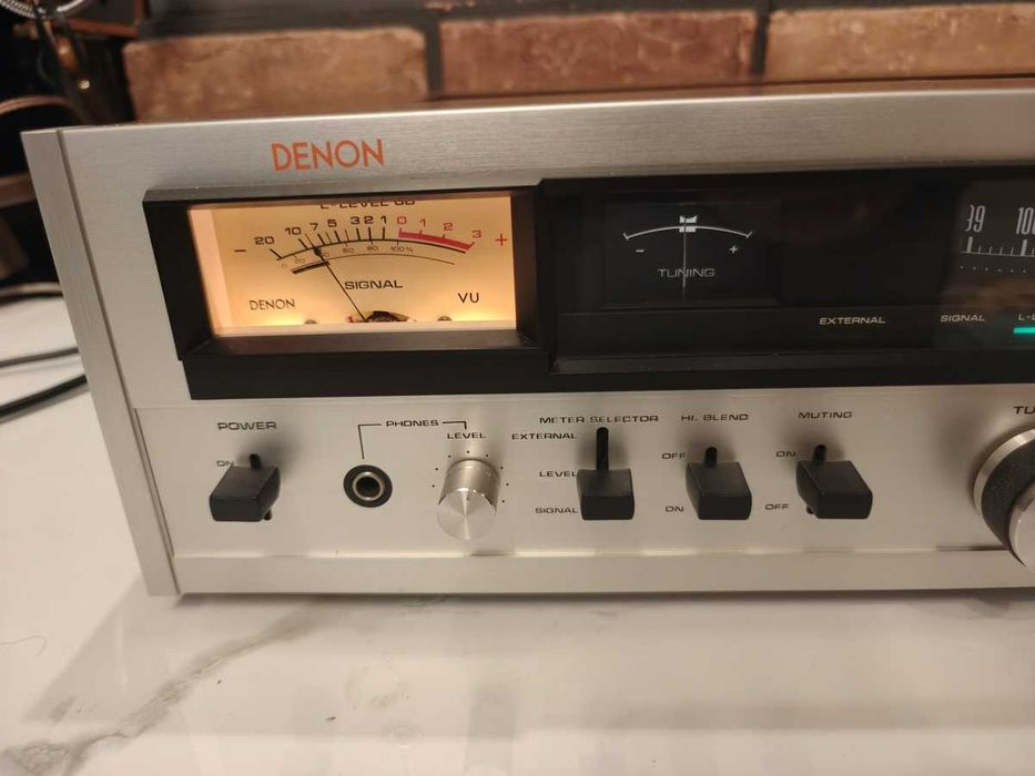 DENON TU-500 ! Unikatowy tuner VINTAGE ! Wycieraczki