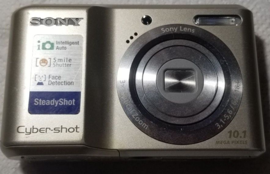 Фотоапарат Sony Cyber-shot DSC-S2100, обзор ютуб,sharp статуэт