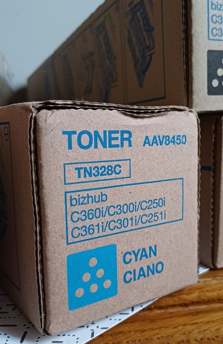 Тонер Konica Minolta TN328K, TN328C, TN328M i TN328FM