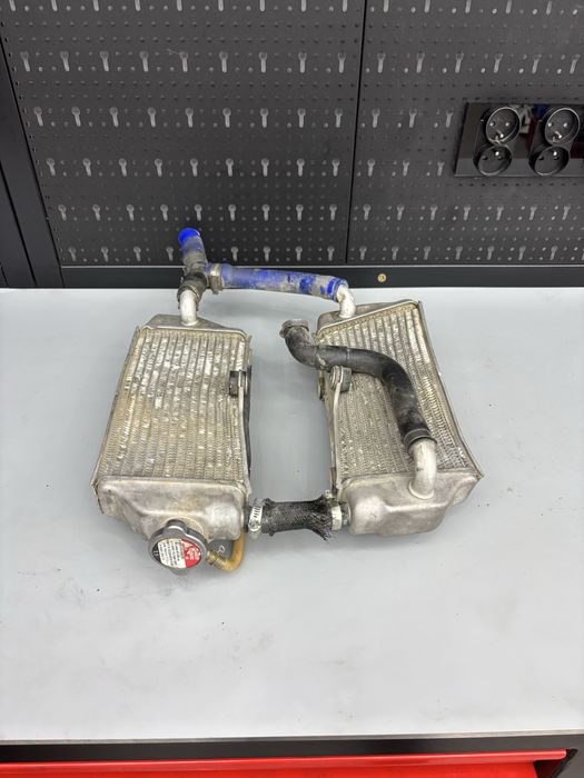 Komplet Chłodnic Chłodnica Lewa Prawa YAMAHA YZF250 R 10-13
