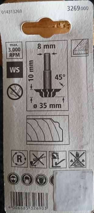 Fresas para berbequim