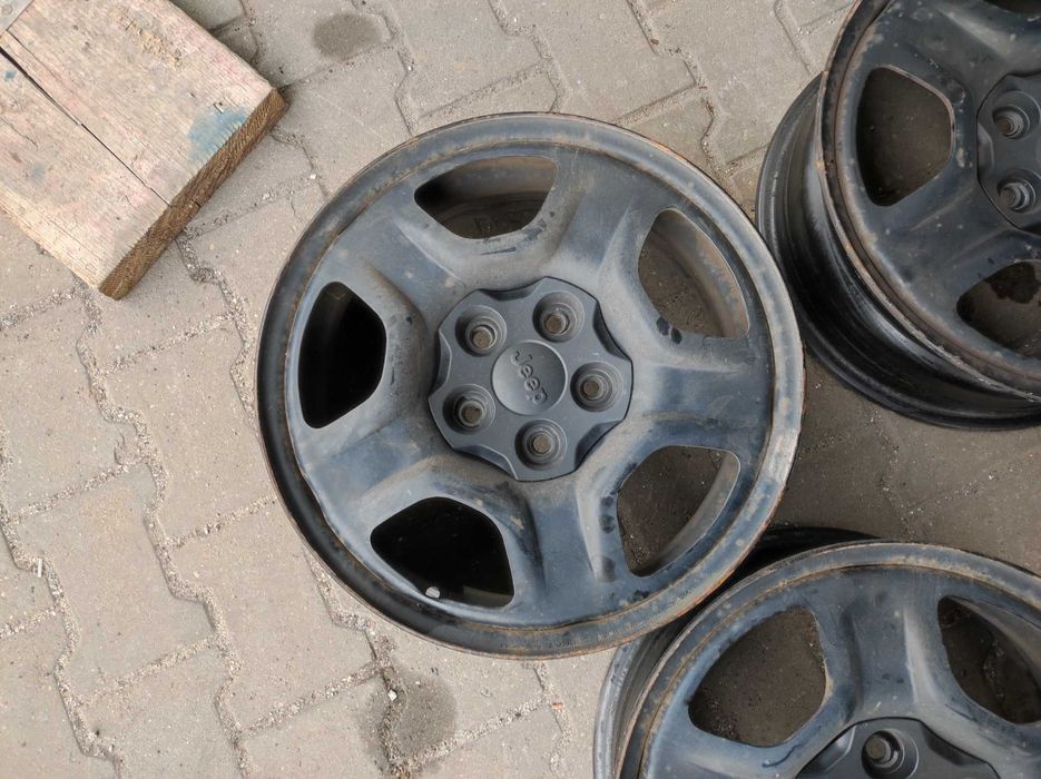 Felgi stalowe + kołpaki 16 5x110 ET40 Jeep Renegade Compas Wysyłka