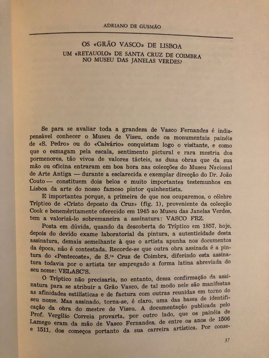 João Couto, In Memoriam. Painéis de Nuno Gonçalves