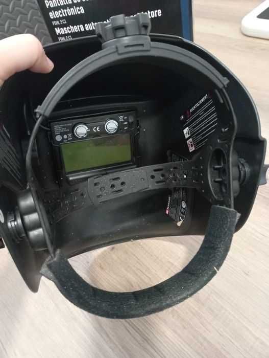 Máscara de soldar automática