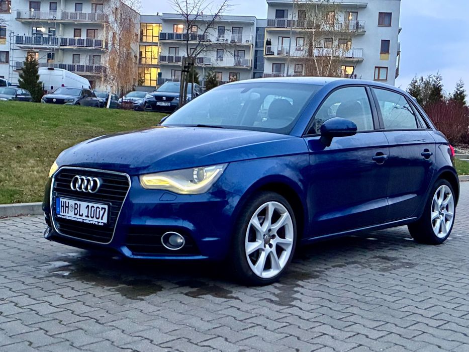 Audi A1 Sportback Bardzo Zadbane Xenon 5 drzwi z Niemiec 1.6 TDI 105KM