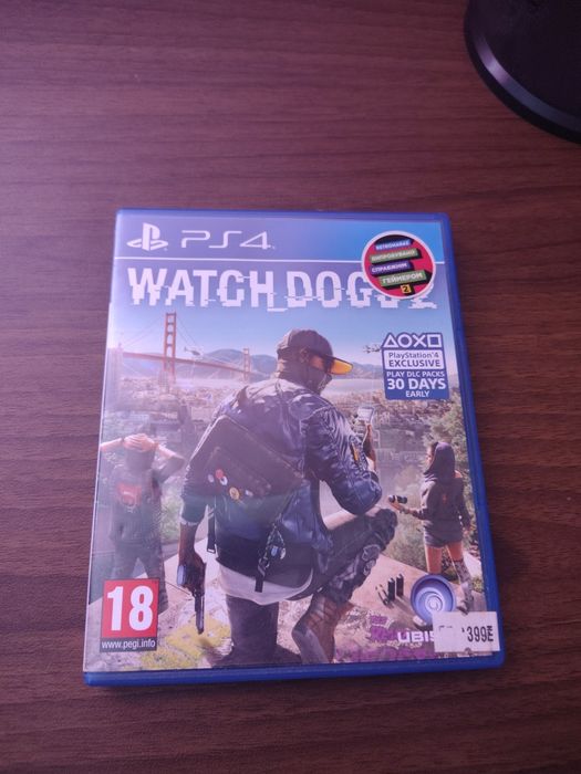 Диск Watch Dogs 2 ps4