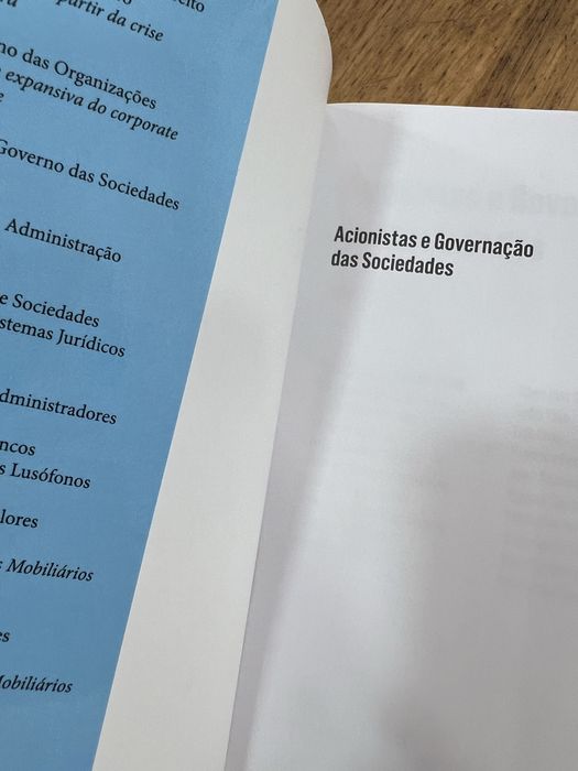 Livro Acionistas e Governação das Sociedades - NOVO