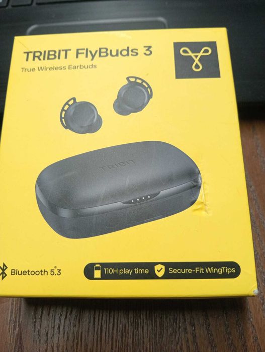 Tribit FlyBuds 3 –Bluetooth 5.0 "NOVO" NA CAIXA (Power Bank Integrado)