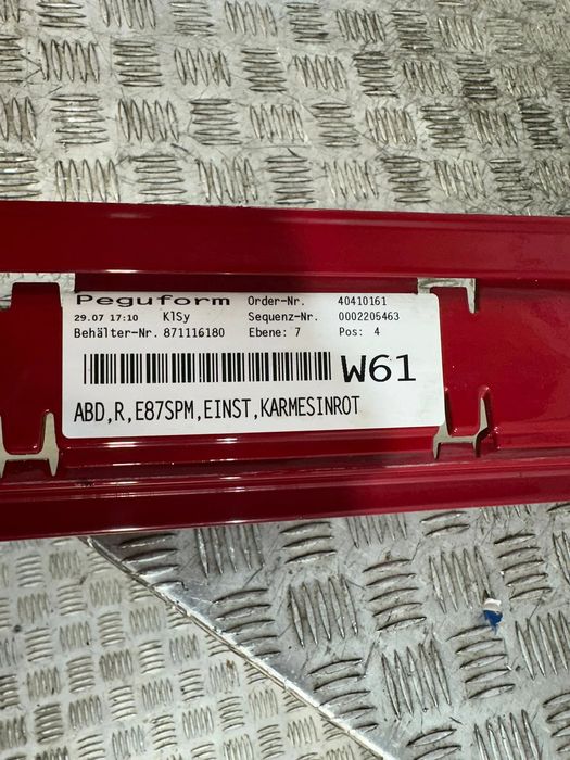 Embaladeiras Saias Laterais Esquerda Direita Originais Pack M BMW