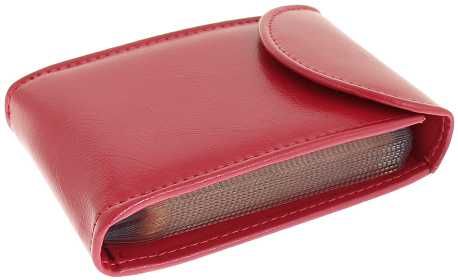 Skórzane etui na karty kredytowe dokumenty wizytówki chabrowe PL