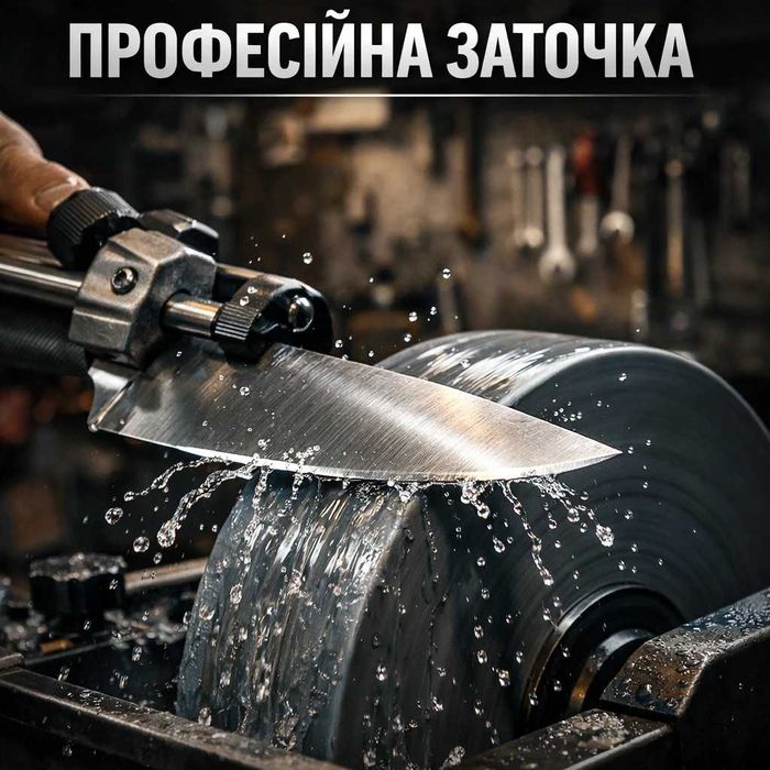 Якісна заточка інструменту: від кухонних ножів до ножів газонокосарок
