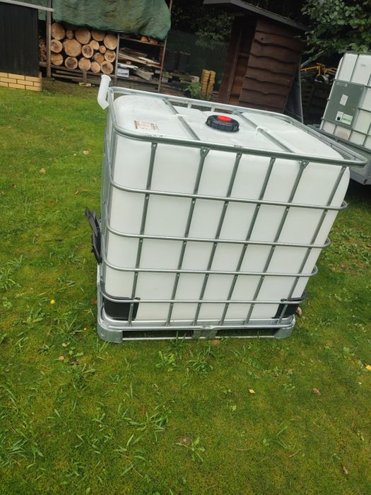 Mauzer 1000l po jednym użyciu ,art.spożywcze (jak nowe) pojemnik IBC