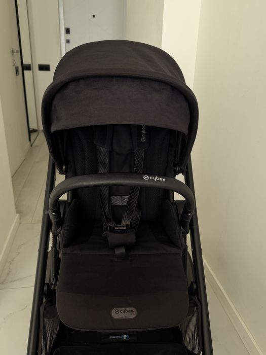 Прогулянкова коляска Cybex Balios S LUX Moon Black