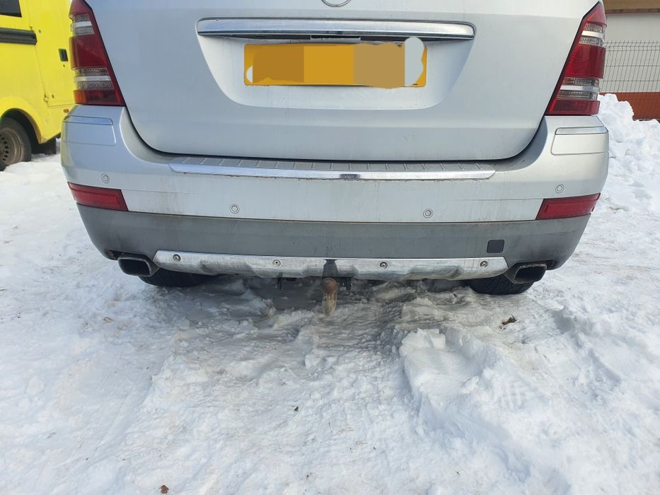 Бампер задній Mercedes-Benz GL X164 164 сірий дорест