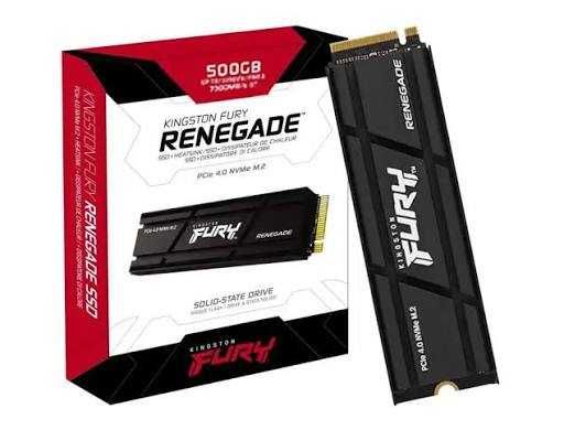 Kingston FURY Renegade PCIe 4.0 NVMe M.2 SSD 500Gb новий