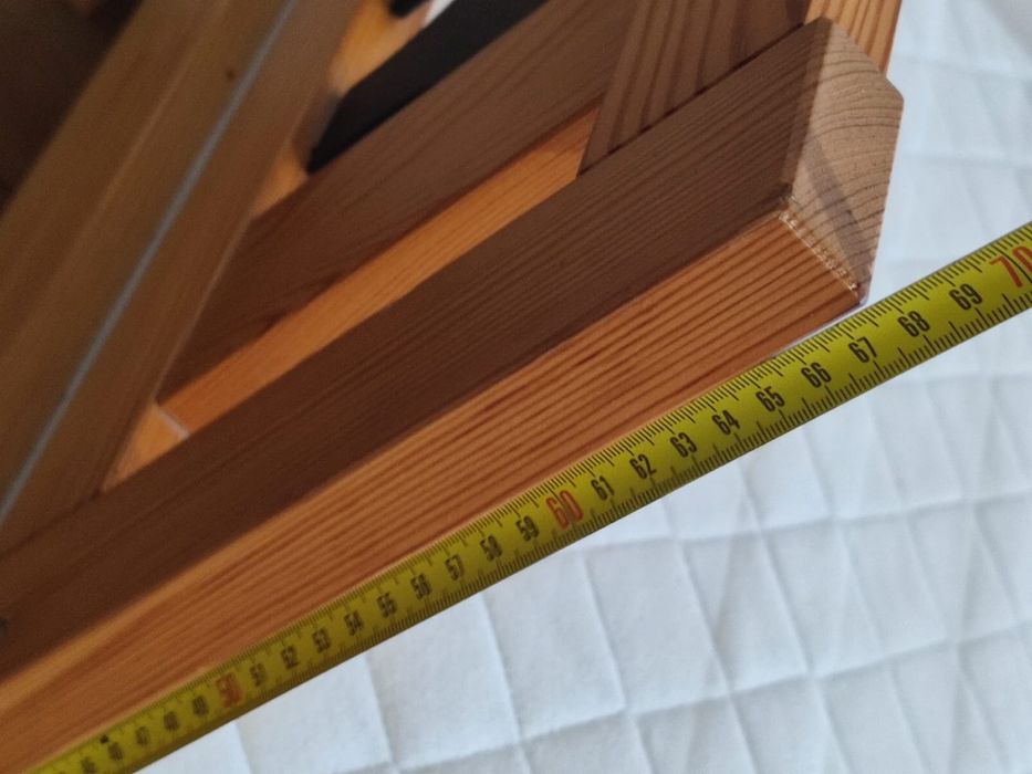 Łóżko dziecięce Ikea Kritter materac Vyssa