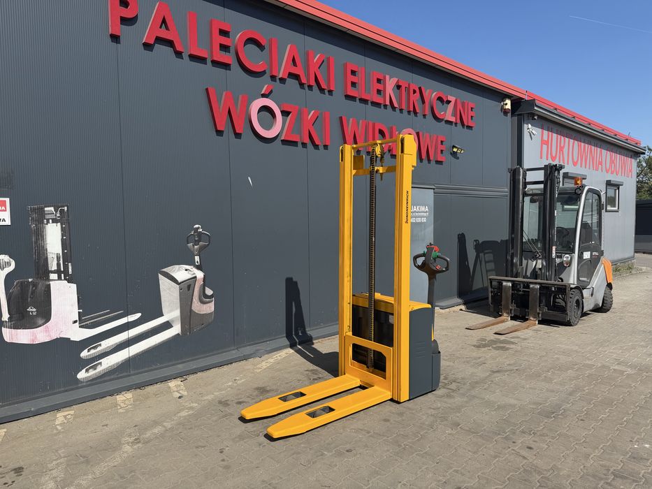 Paleciak elektryczny Jungheinrich Ejc 1200 kg 360 cm wózek sztaplarka