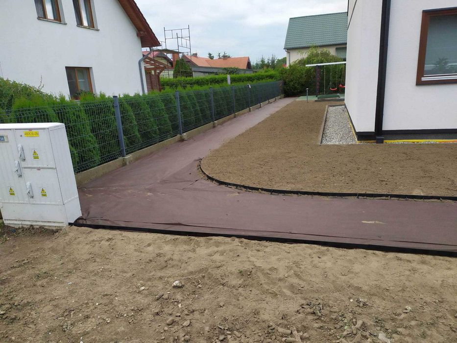 trawnik siatka na krety ogród od podstaw