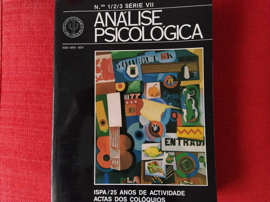 Análise Psicológica nºs 1-2-3 Série VII - Do Mito à Ciência...