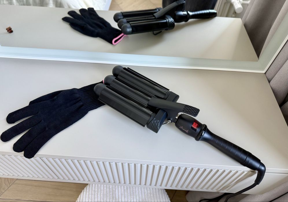 Потрійні плойка  (щипці) для волосся Mermade Pro Waver 32 mm
