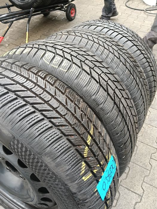 Koła stalowe zimowe 5x112 6,5x17 et38 Continental 215/65/17 2021r.