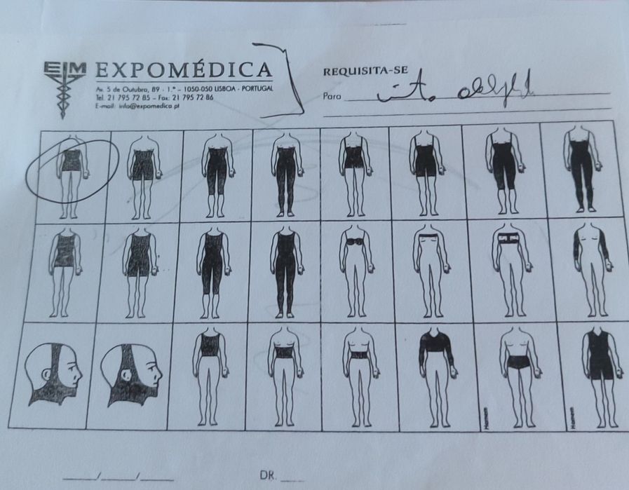 Cinta cirúrgica para abdominoplastia