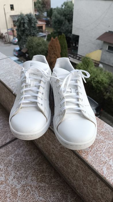 Buty Adidas Stan Smith białe perłowe detale rozmiar 38 2/3