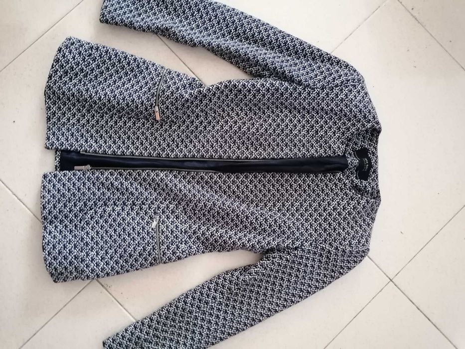 Casaco comprido/sobretudo da Zara, tamanho Xs