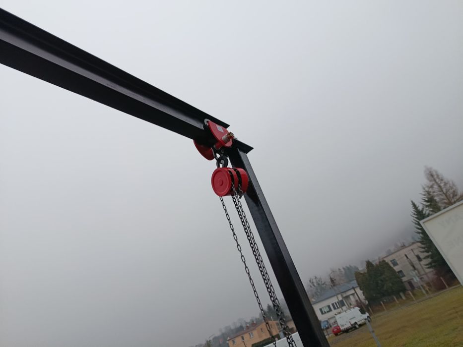 suwnica bramowa jezdna , wyciągarka ręczna, wózek jezdny