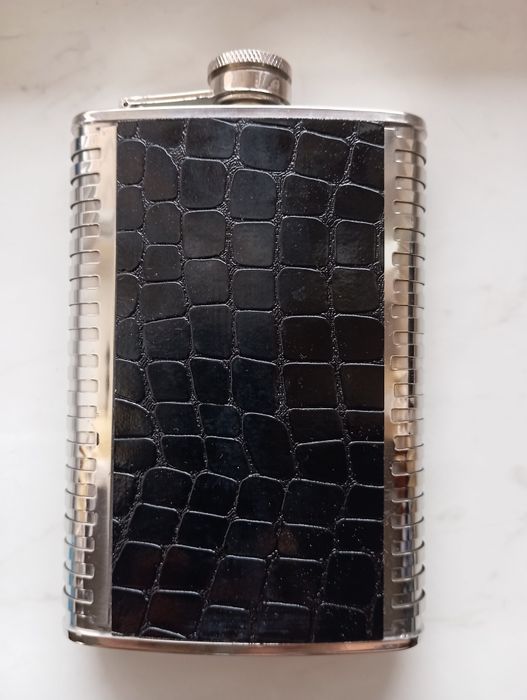 Подарункова металева фляга 9oz(=250мл.)