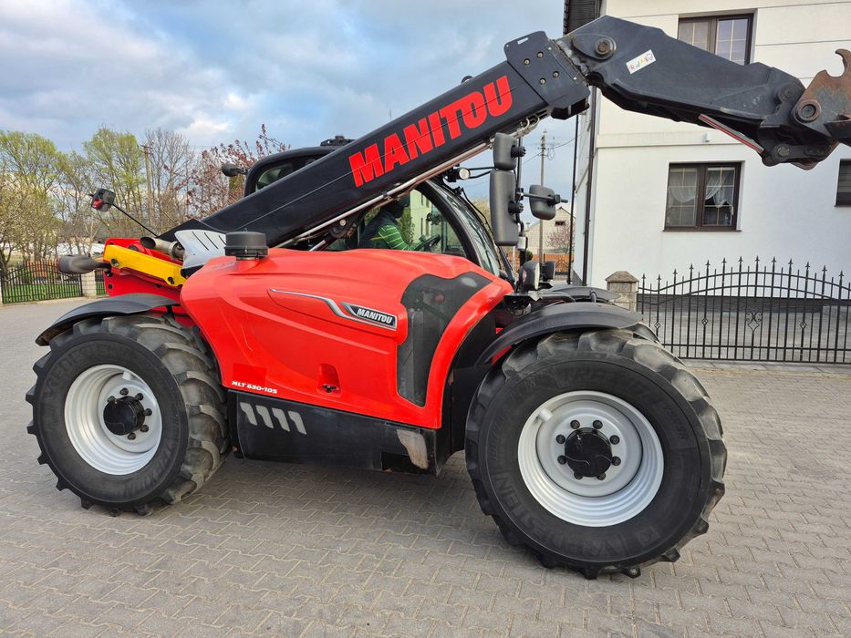 Manitou mlt 630-105 ladowarka teleskopowa