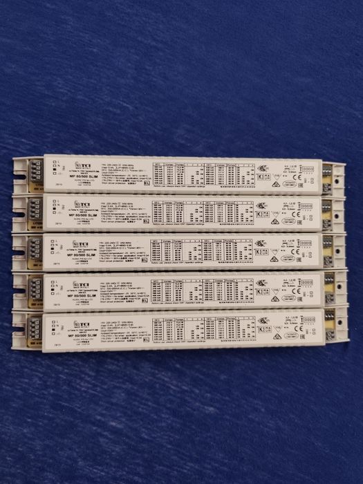 Zasilacze LED. TCI MP 80/500. 5 sztuk. Nowe