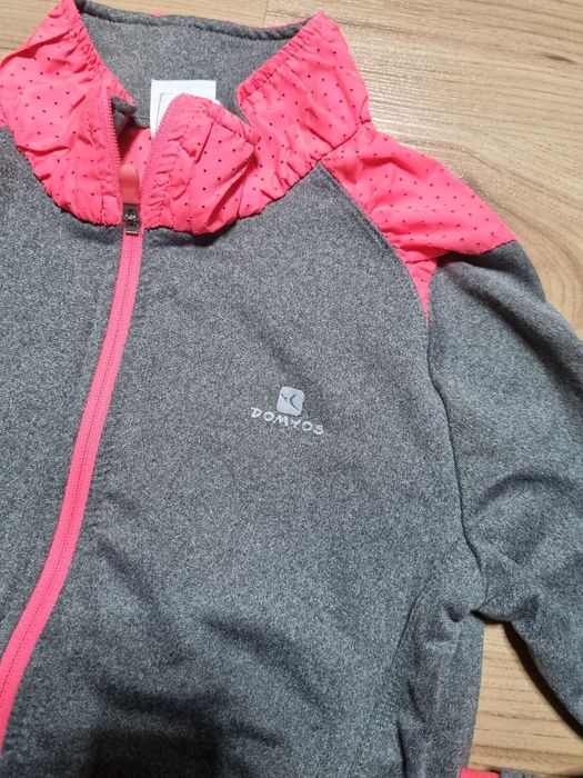 Bluza spodnie dziewczęce rozmiar 116 decathlon denim&co