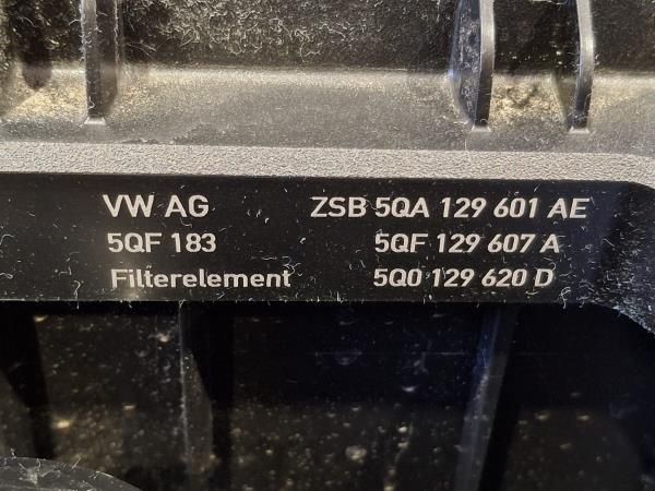 Caixa filtro ar VOLKSWAGEN Caddy V Kombi (SBB, SBJ)