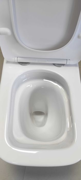 Компакт-унітаз безобідковий Soft-close новітня система змиву Торнадо